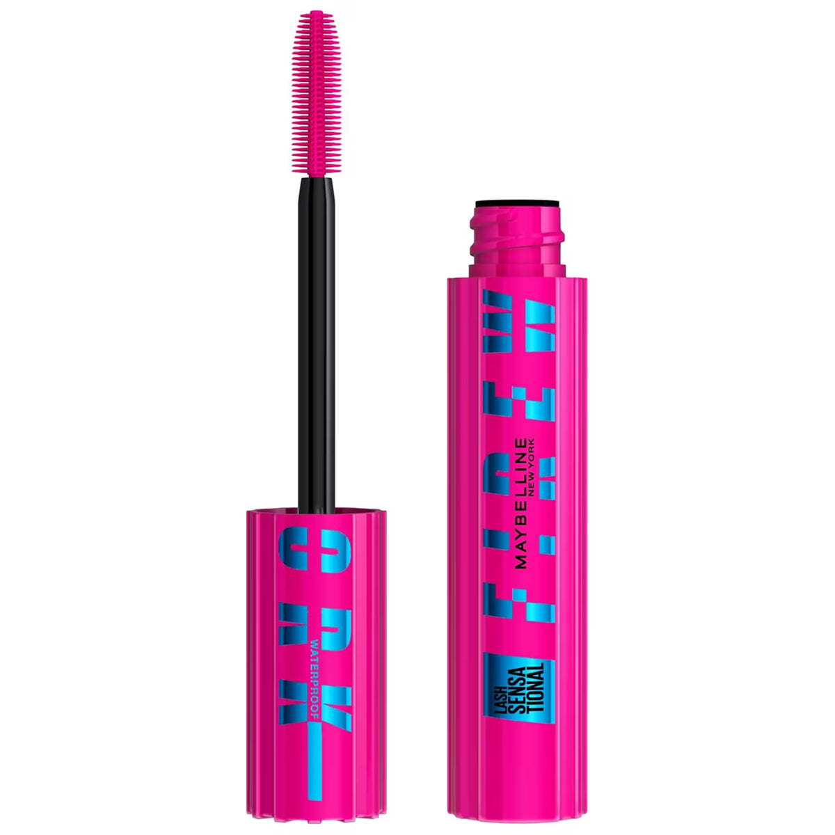 Maybelline Lash Sensational Firework Waterproof Mascara, Very Black - 72 Pack