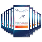 Secret Clinical Strength Soft Solid Fearlessly Fresh - 1.6oz - 12 Pack