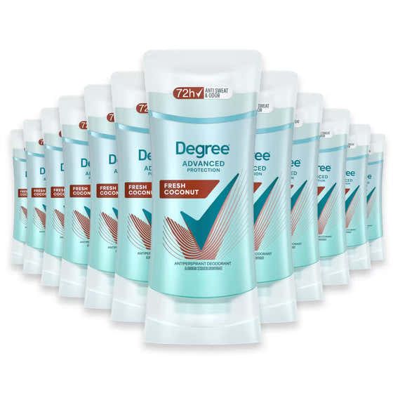 Degree Women Antiperspirant Deodorant Stick 2.6 oz - Fresh Coconut - 12 Pack | Degree - Deodorants &amp; Antiperspirants