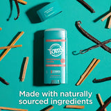 Tom’s of Maine Sandalwood Vanilla Aluminum-Free Deodorant Stick - 3.25 oz - 12 Pack