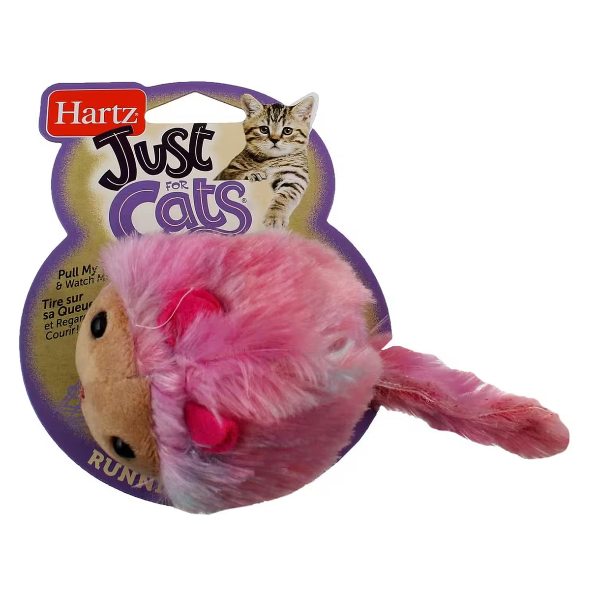 Hartz Run Rodent Cat Toy – 1 Count – 24 Pack
