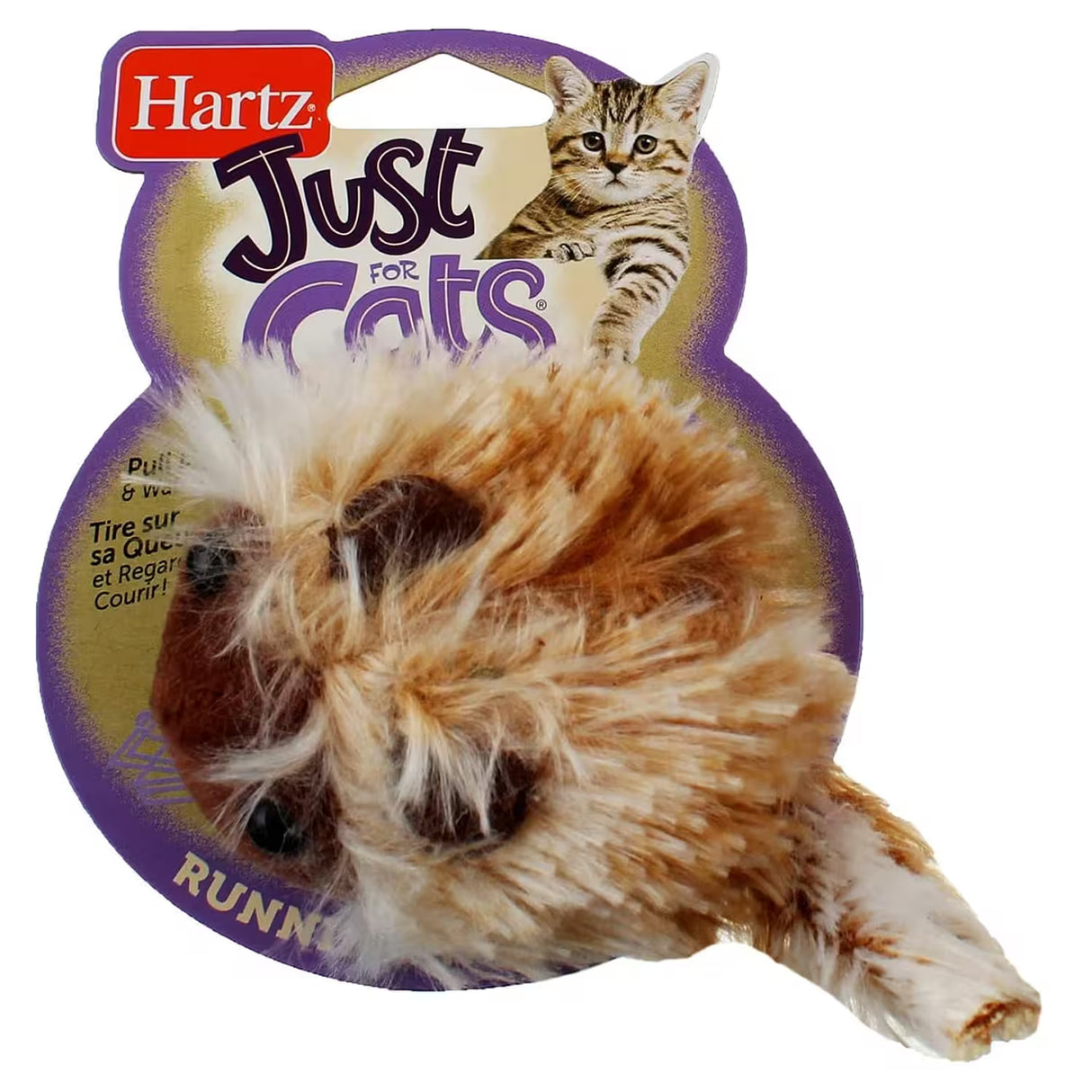 Hartz Run Rodent Cat Toy – 1 Count – 24 Pack