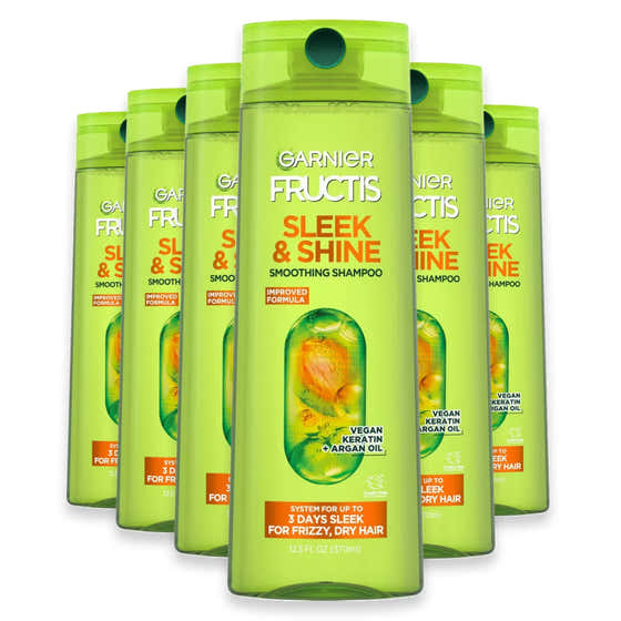 Garnier Fructis Sleek &amp; Shine Shampoo - 12.5 oz - 6 Pack | Garnier - member5%