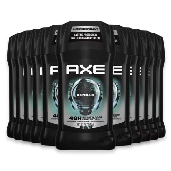 Axe - Apollo Invisible Solid Antiperspirant &amp; Deodorant Stick - 2.7 Oz - 12 Pack | Axe - Special Offers