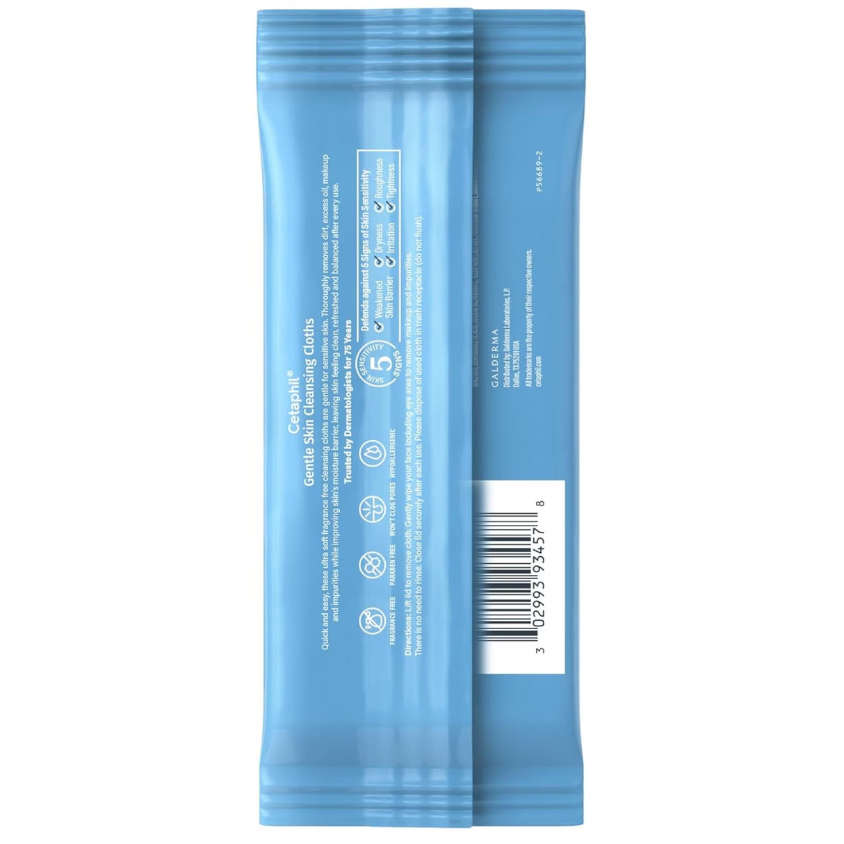 Cetaphil Gentle Cleansing Cloths – 10 Count – 144 Pack