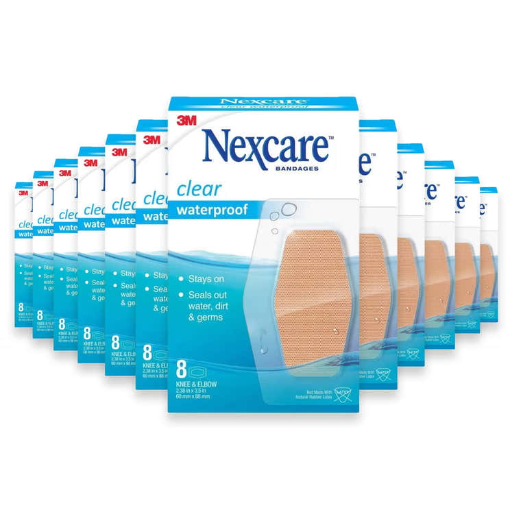 Nexcare Waterproof Knee &amp; Elbow Bandages – 8 Ct – 24 Pack | Nexcare - Pre Order