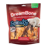 DreamBone Spirals Variety Pack Dog Chews – 18 Count – 24 Pack