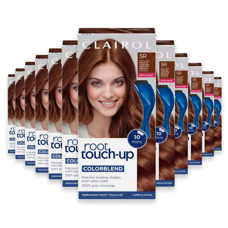 Nice ’n Easy Root Touch-Up Kit – #5R Medium Auburn Brown – 12 Pack | Nice 'n Easy - Pre Order