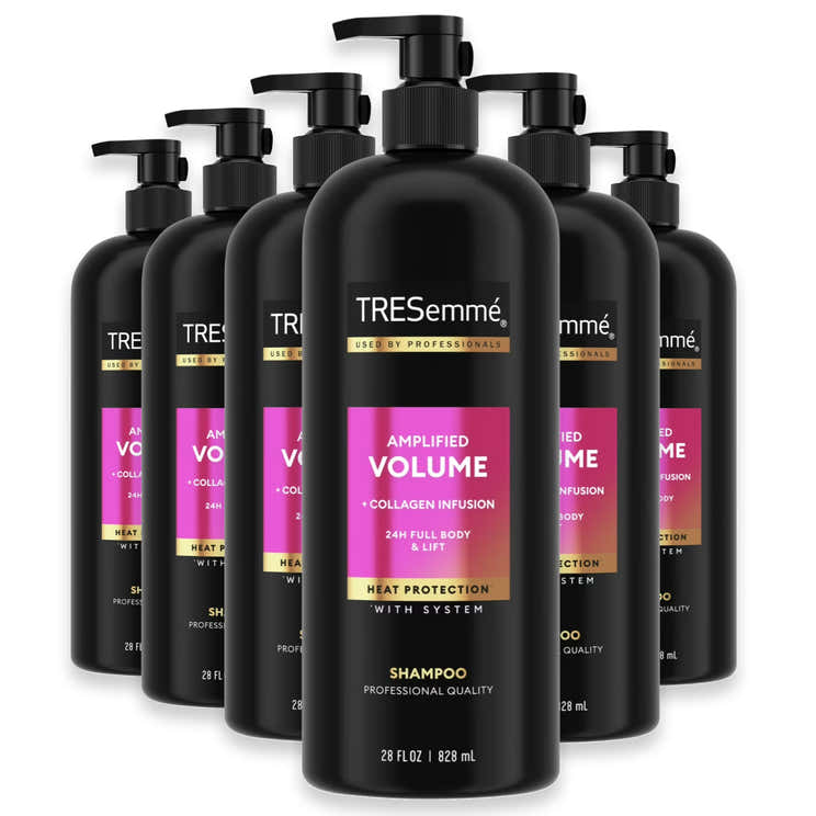 Tresemme Pro Solutions Body Thickening Volumizing Shine Enhancing Shampoo, 28 Oz - 6 Pack | Tresemme - Pre Order