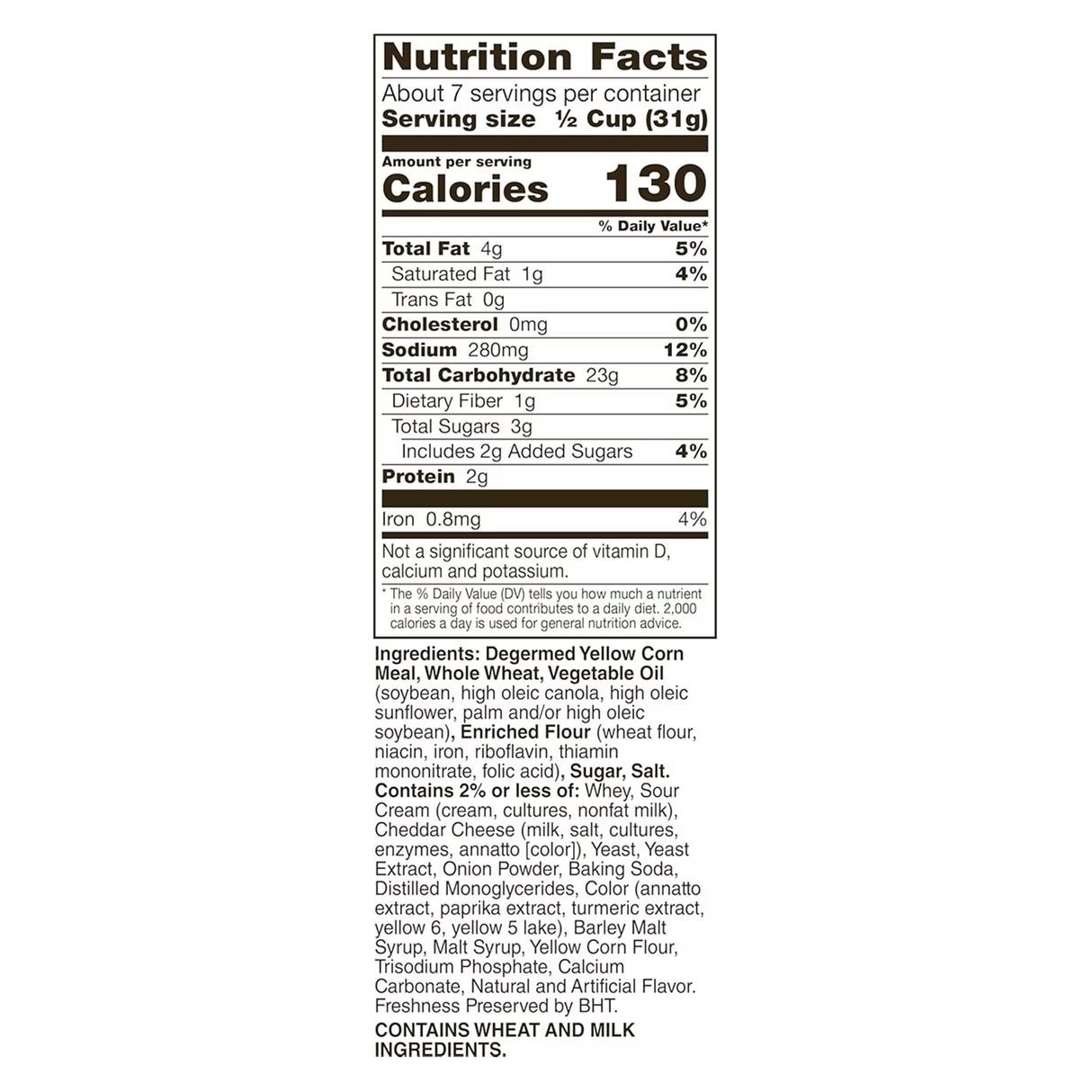 Chex Mix Cheddar Savory Snack Mix - 8oz - 12 Pack
