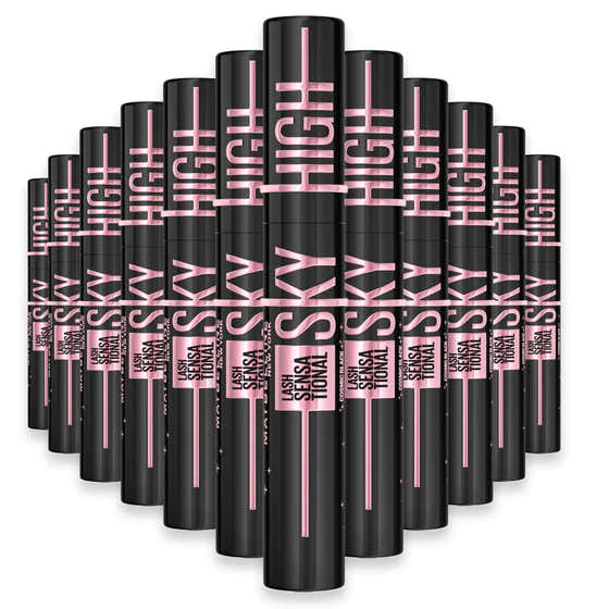 Maybelline Lash Sensational Sky High Mascara Black – 0.24 oz – 72 Pack | Maybelline - Cosmetics - Wholesale