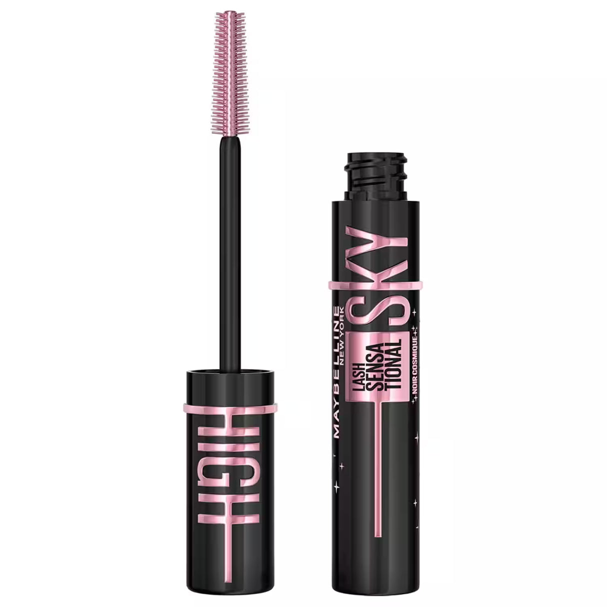 Maybelline Lash Sensational Sky High Mascara Black – 0.24 oz – 72 Pack