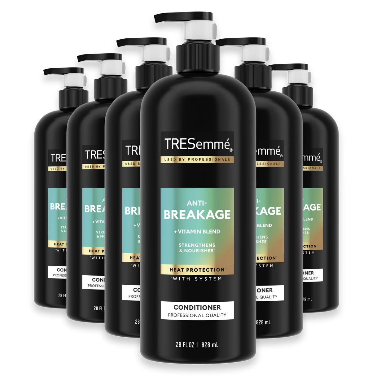 Tresemme - Anti-Breakage Conditioner with 5 Vitamin Blend  - 28 Oz - 6 Pack