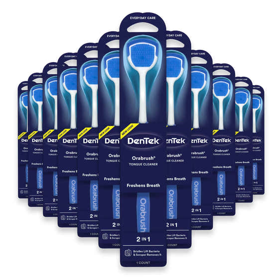 DenTek Orabrush Tongue Cleaner 1CT - 24 Pack | Oral-B - Wholesale