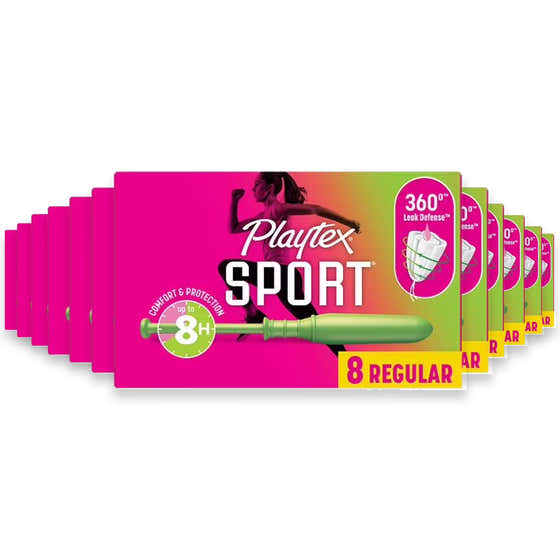 Playtex Sport Tampons Regular Absorbency Unscented – 8 Count – 48 Pack | Playtex - Health &amp; Beauty - Wholesale