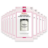 Sally Hansen Advanced Hard As Nails Strengthening Top Coat Clear High-Shine - 0.45 oz-  48 Pack
