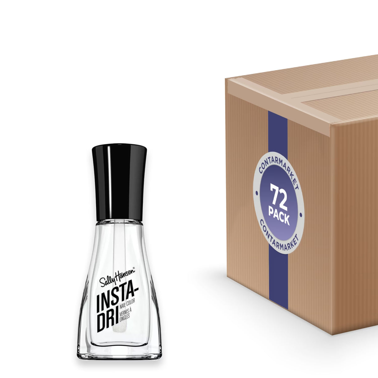 Sally Hansen Insta-Dri Nail Polish 103 Clearly Quick - 72 Pack