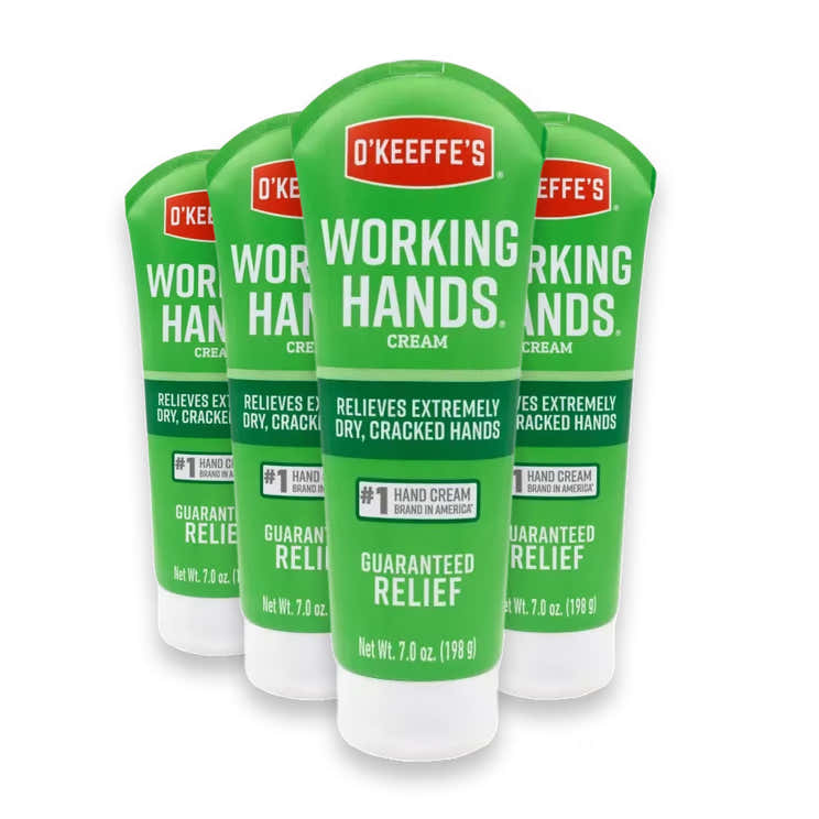 O'Keeffe's - Working Hands Hand Lotion Unscented - 7 Oz - 4 Pack | O'Keeffe's - Pre Order