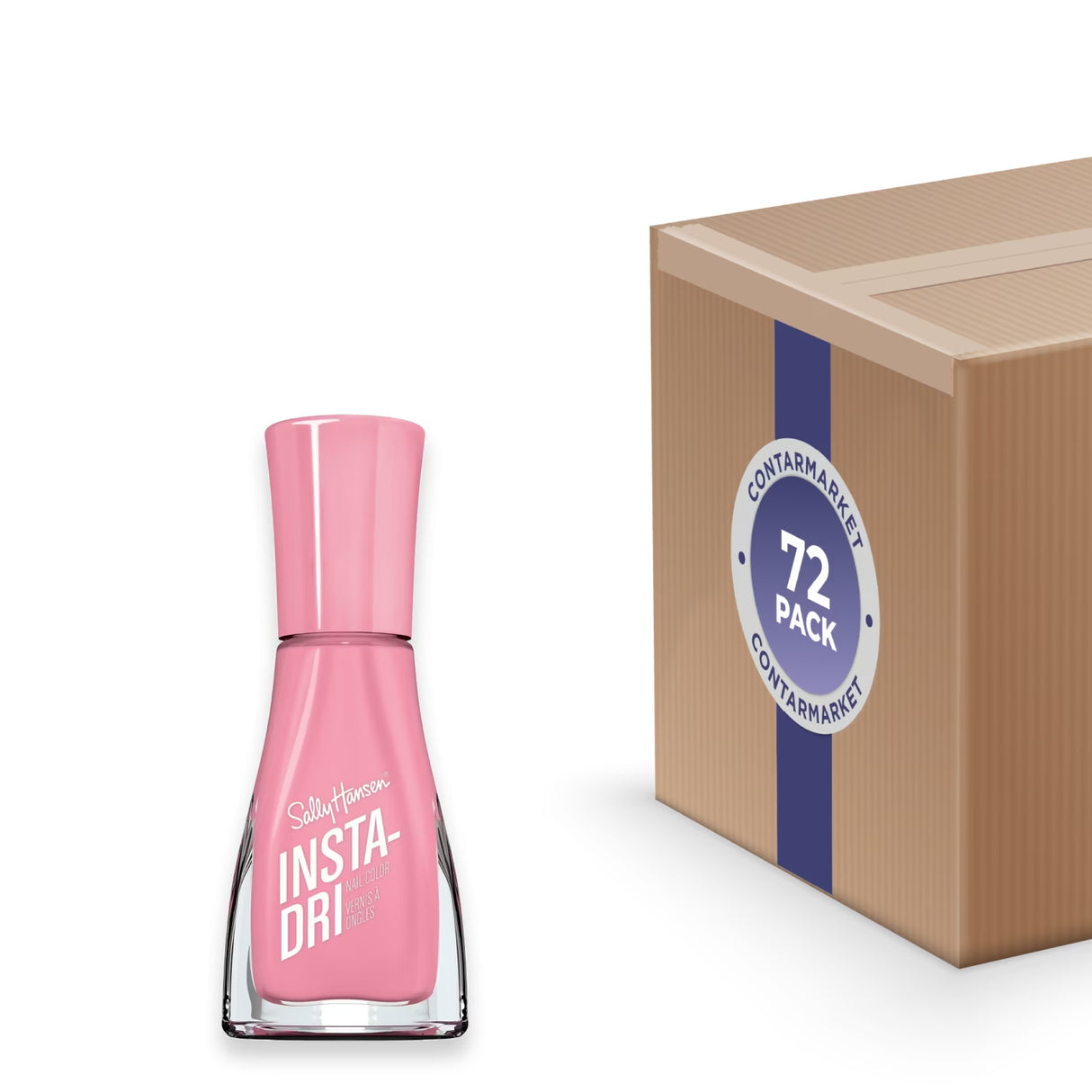 Sally Hansen Insta-Dri Nail Polish, 273 Pink Blink, 0.31 fl oz - 72 Pack