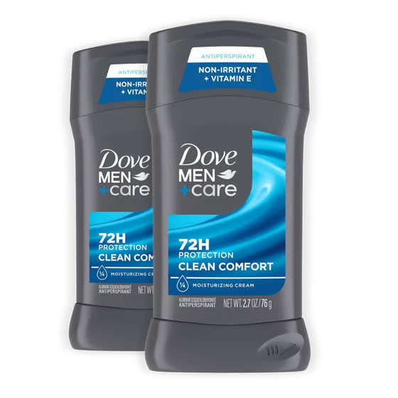 Dove Men+Care Clean Comfort Antiperspirant Stick 2.7 oz -  2 Pack | Dove - Personal Care