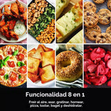 Ninja Flip Air Fryer Toaster Oven Combo (8-in-1) – Stainless Steel, 1800W, SP151