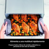 Ninja Flip Air Fryer Toaster Oven Combo (8-in-1) – Stainless Steel, 1800W, SP151