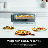 Ninja Flip Air Fryer Toaster Oven Combo (8-in-1) – Stainless Steel, 1800W, SP151