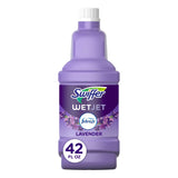 Swiffer WetJet Multi Surface Floor Cleaner Febreze Lavender Vanilla and Comfort - 42.2 oz - 4 Pack