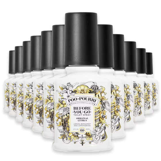 Poo-Pourri Original Citrus Toilet Spray 2 oz - 12 Pack | Poo-Pourri - Air Fresheners