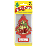 Little Trees Wild Cherry Car Air Freshener - 3 Ct - 96 Pack