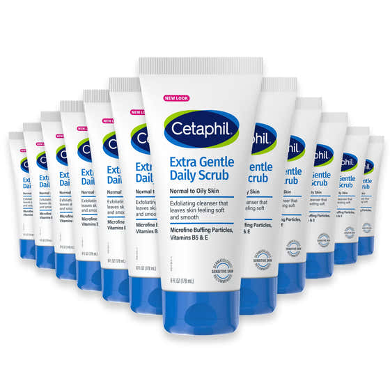 Cetaphil Extra Gentle Daily Scrub - 6oz - 12 Pack | Cetaphil - cetaphil