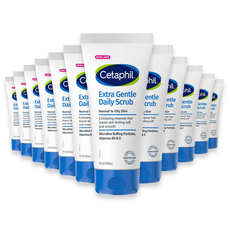 Cetaphil Extra Gentle Daily Scrub - 6oz - 12 Pack | Cetaphil - Pre Order