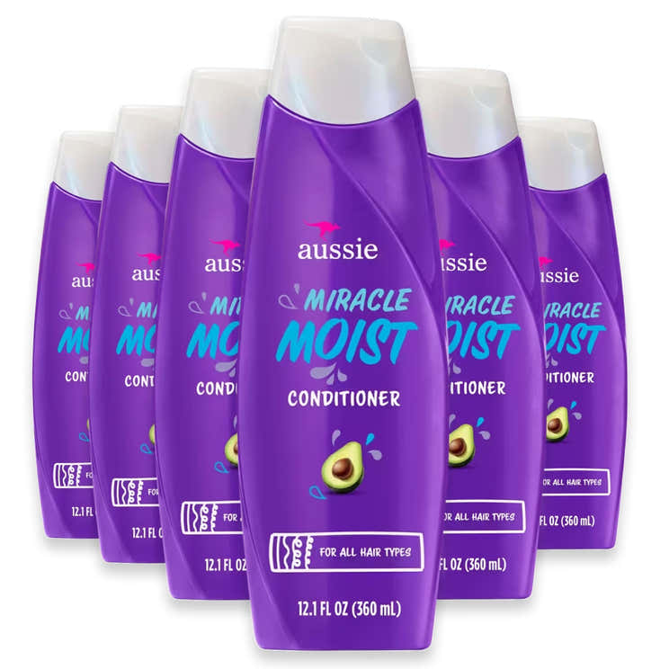 Aussie Conditioner, Miracle Moist, 12.1 fl oz – 6 Pack | Aussie - Pre Order