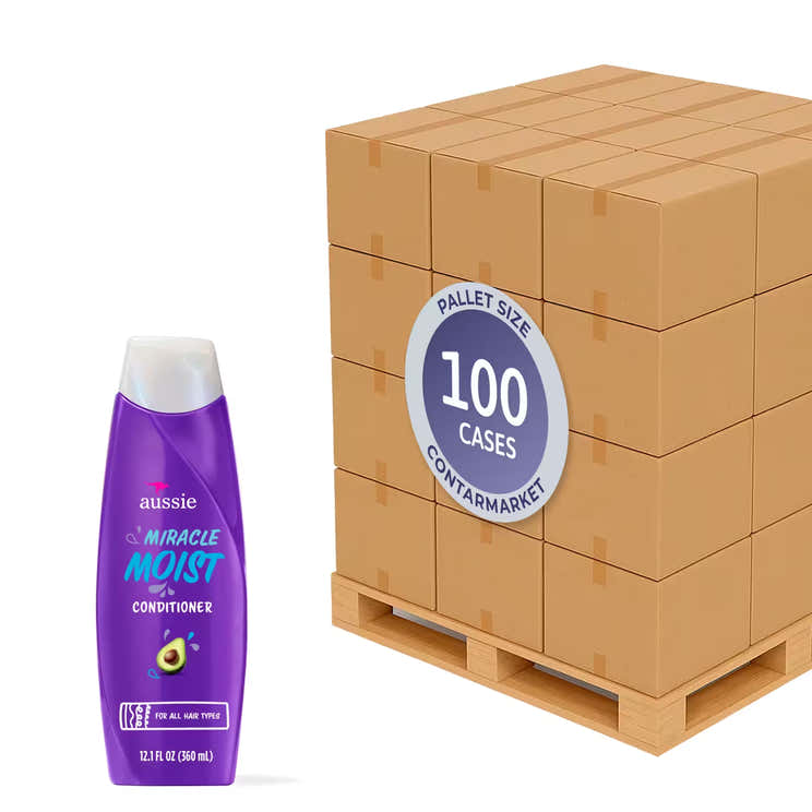 Aussie Conditioner Miracle Moist – 12.1 fl oz – 6 Pack - 100 cases pallet | Aussie - Pallets