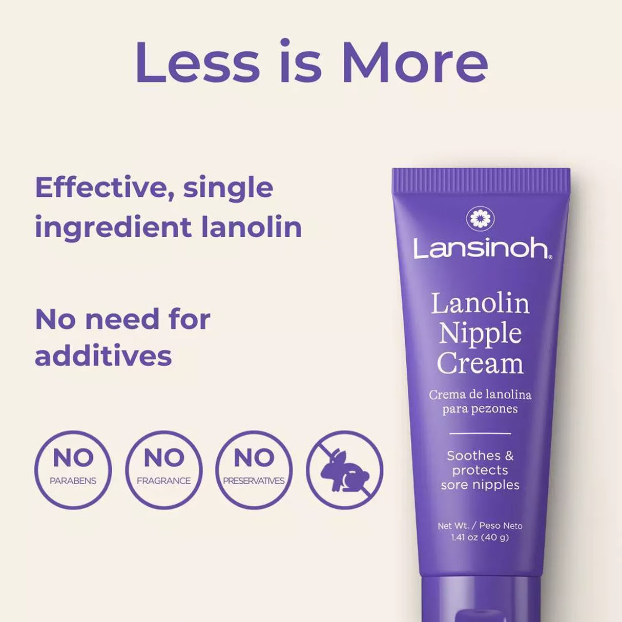 Lansinoh Lanolin Nipple Cream, 1.41 oz – 24 Pack