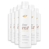 Dove Argan Oil & Repair Shampoo with Bio-Protein Care - 12 oz - 6 Pack