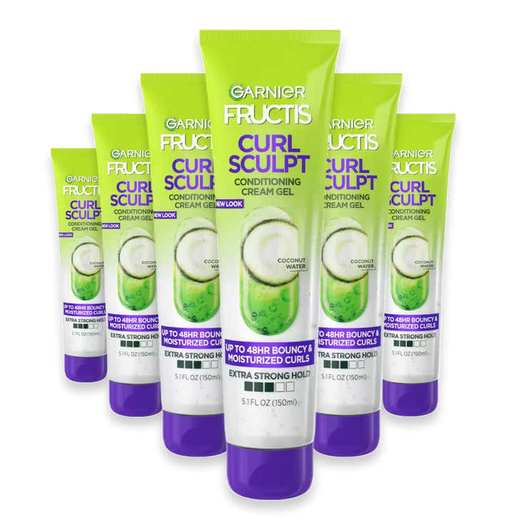 Garnier Fructis Curl Sculpt Conditioning Cream Gel – 5.1 oz - 6 Pack | Garnier - Pre Order