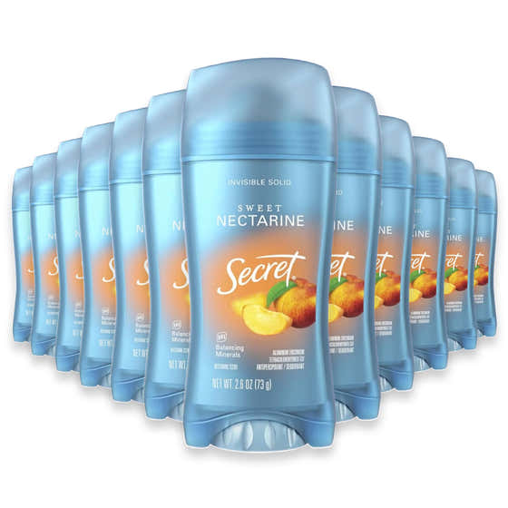 Secret Clear Gel, Nectarine - 2.6 Oz - 12 Pack | Secret - Personal Care