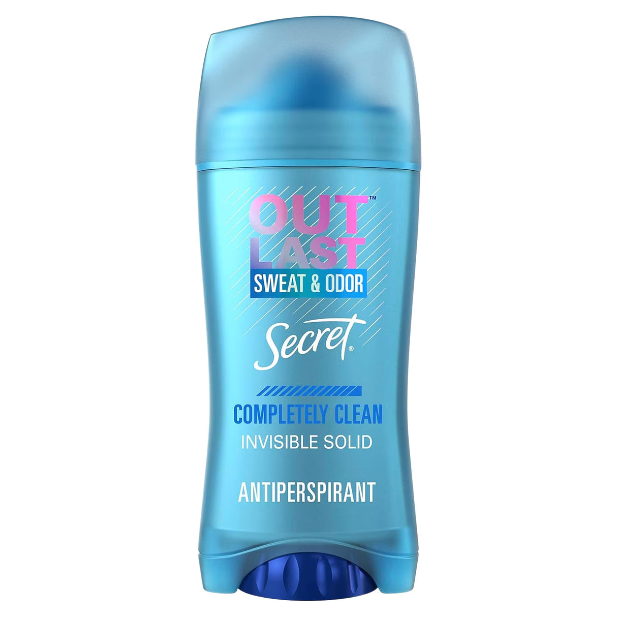 Secret Outlast Completely Clean Invisible Solid Deodorant - 2.6 oz - 12 Pack