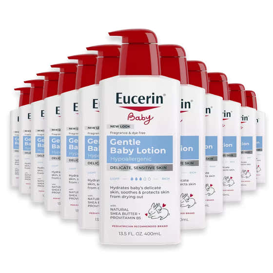 Eucerin Baby Body Lotion - 13.5 oz - 12 Pack | Eucerin - Eucerin