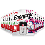 Energizer MAX 9V Battery - 24 Pack