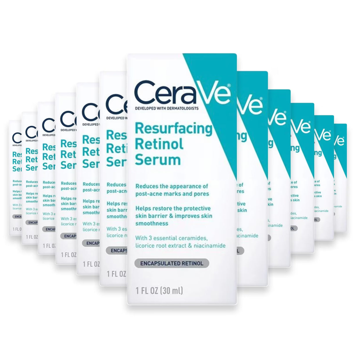 CeraVe Resurfacing Retinol Serum – 1 oz – 24 Pack