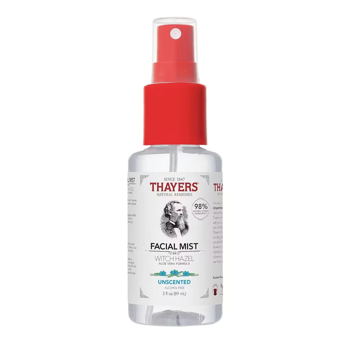 Thayers Witch Hazel Facial Toner Unscented – 3 oz – 12 Pack