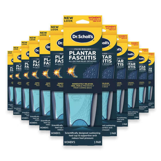Dr. Scholl’s Plantar Fasciitis All-Day Pain Relief Orthotics for Women 6 to 10 - 12 Pack | Dr Scholl`s - Personal Care