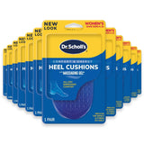 Dr. Scholl’s Comfort Heel Cushions with Massaging Gel for Women Size 6 to 10 1 Pair - 12 Pack