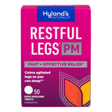 Hyland’s Restful Legs PM Tablets – 50 Count – 24 Pack