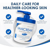 Vanicream Moisturizing Skin Cream with Pump for Sensitive Skin, Fragrance-Free, 16 oz - 12 Pack