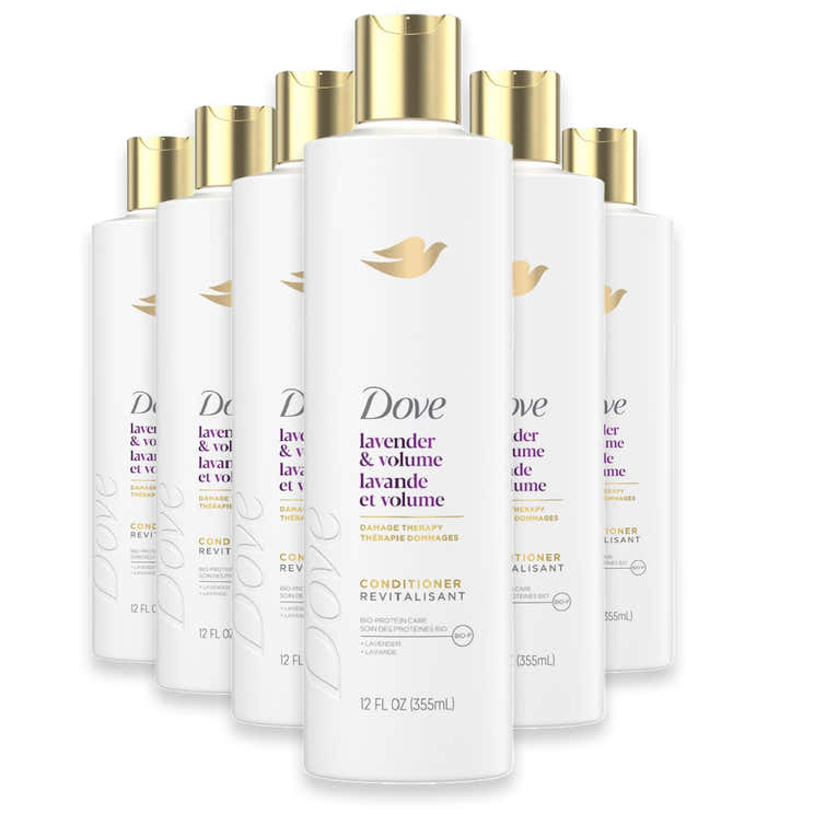 Dove Thickening Ritual Conditioner, Lavender &amp; Volume - 12oz - 6 Pack | Dove - Pre Order