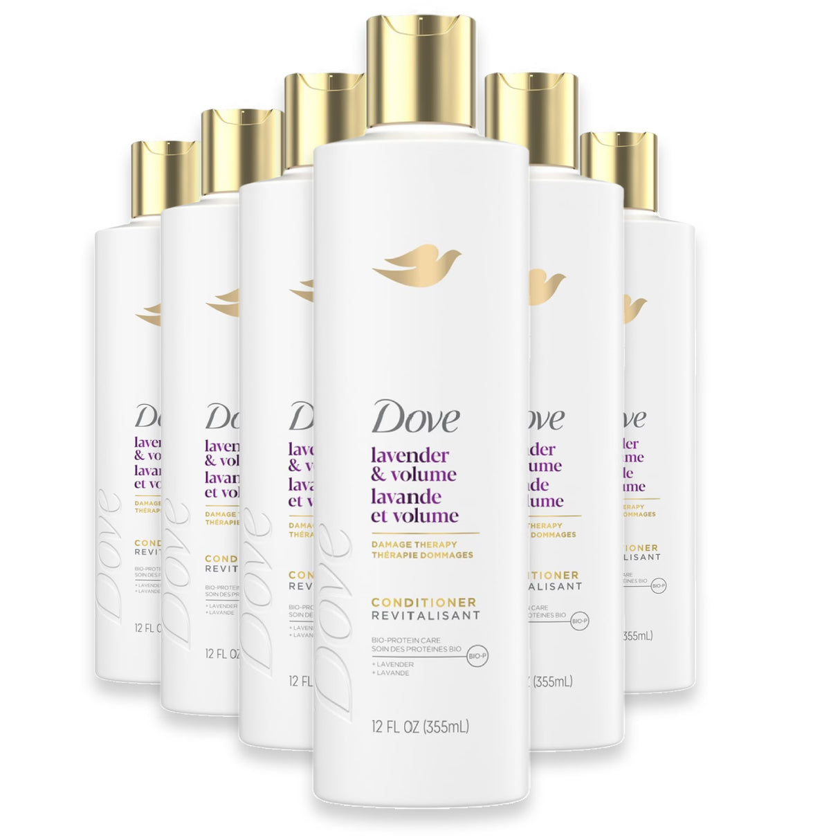 Dove Thickening Ritual Conditioner, Lavender & Volume - 12oz - 6 Pack