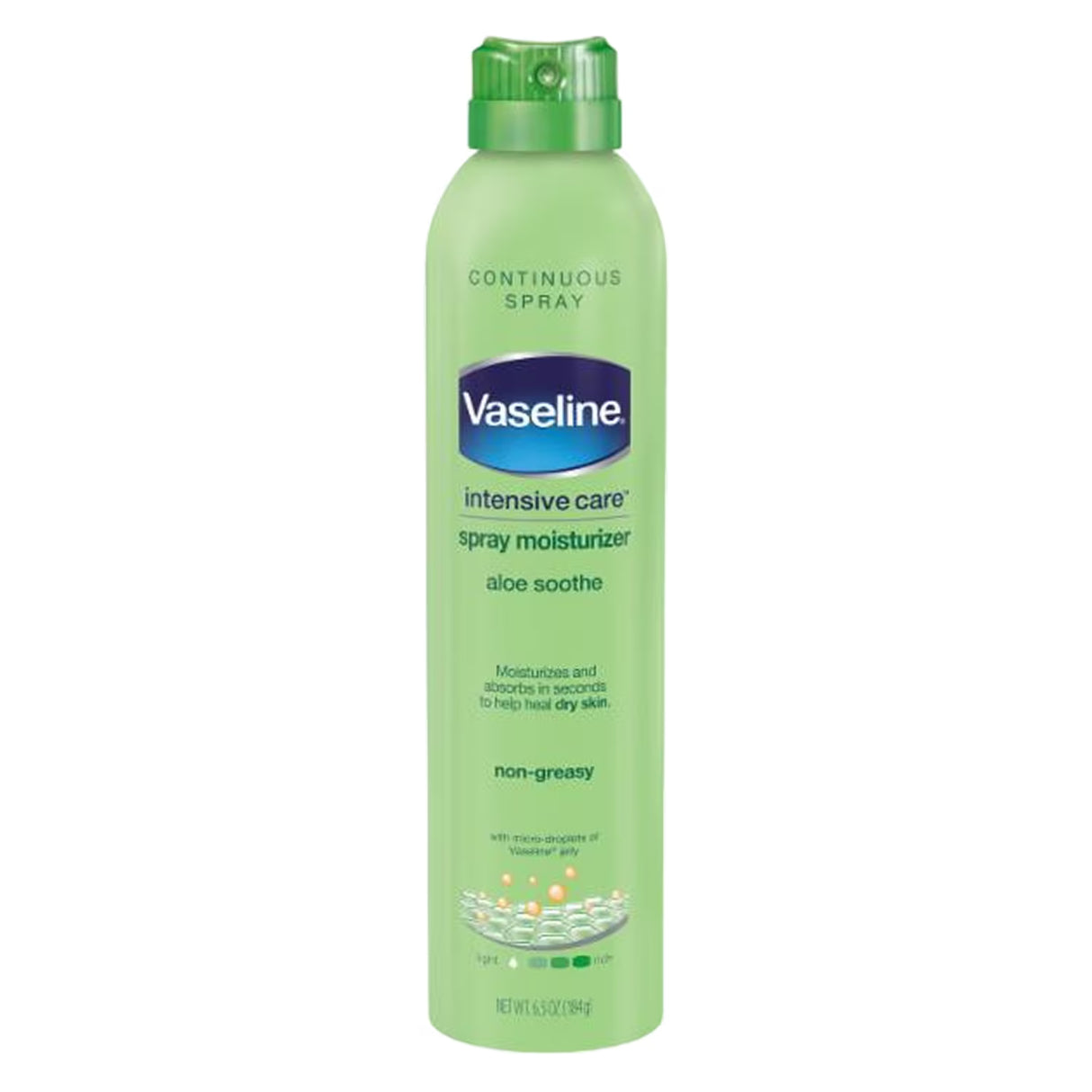Vaseline Aloe Soothe Spray Moisturizer 6.5 oz - 6 Pack
